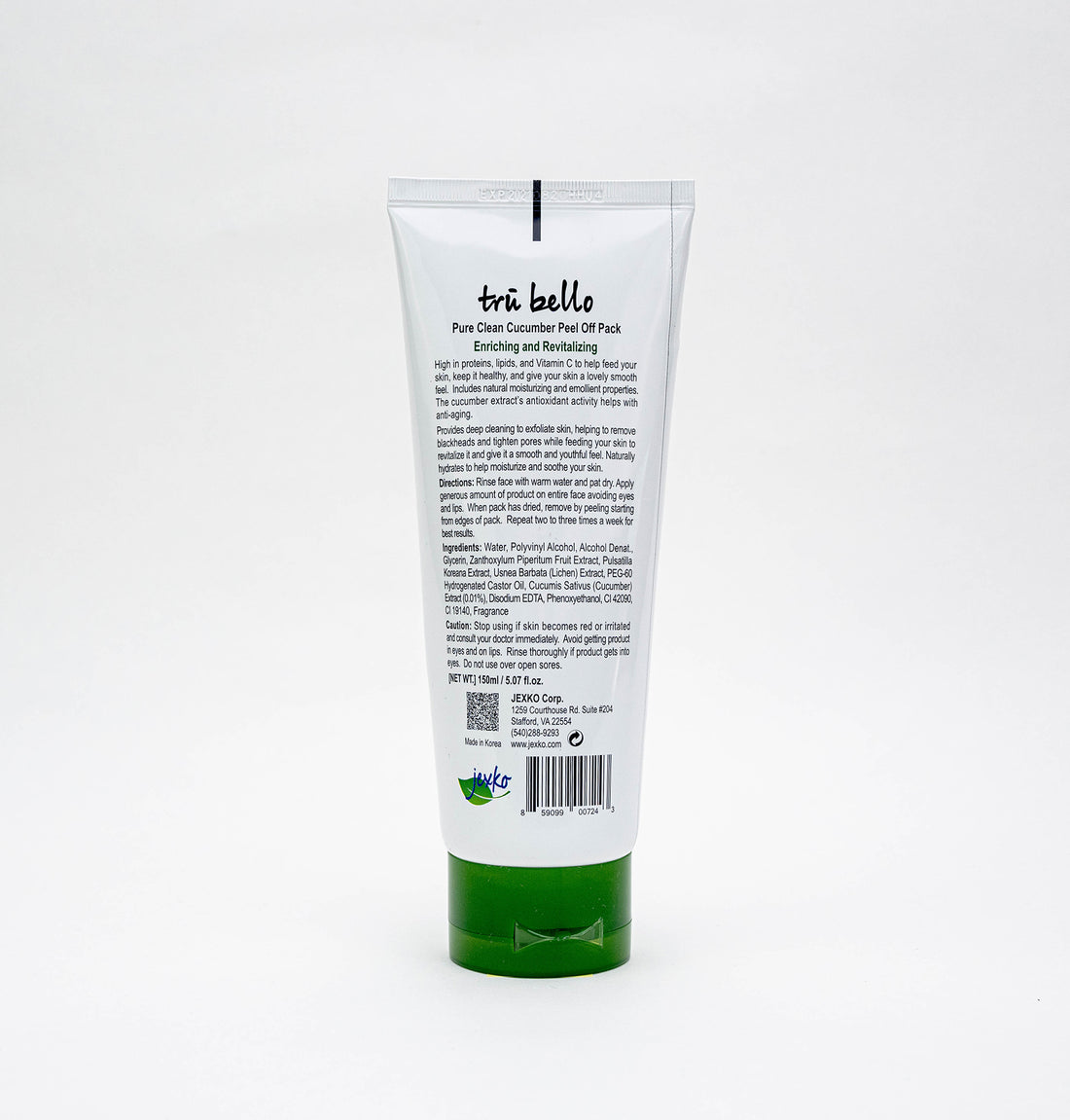 CUCUMBER Pure Clean Peel off Pack