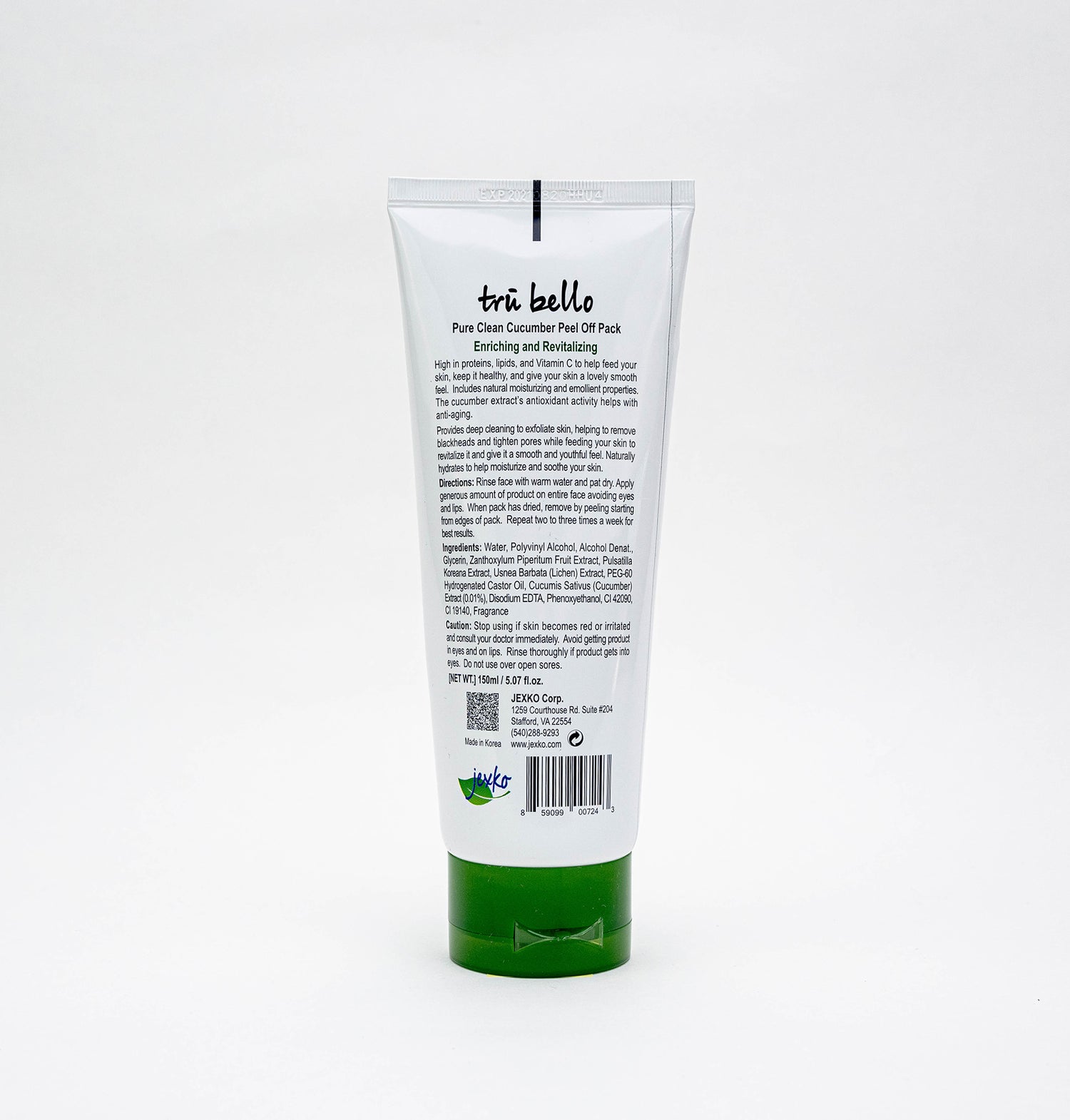 CUCUMBER Pure Clean Peel off Pack