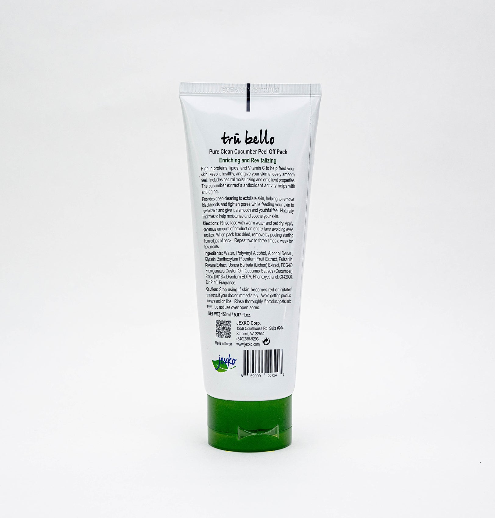 CUCUMBER Pure Clean Peel off Pack