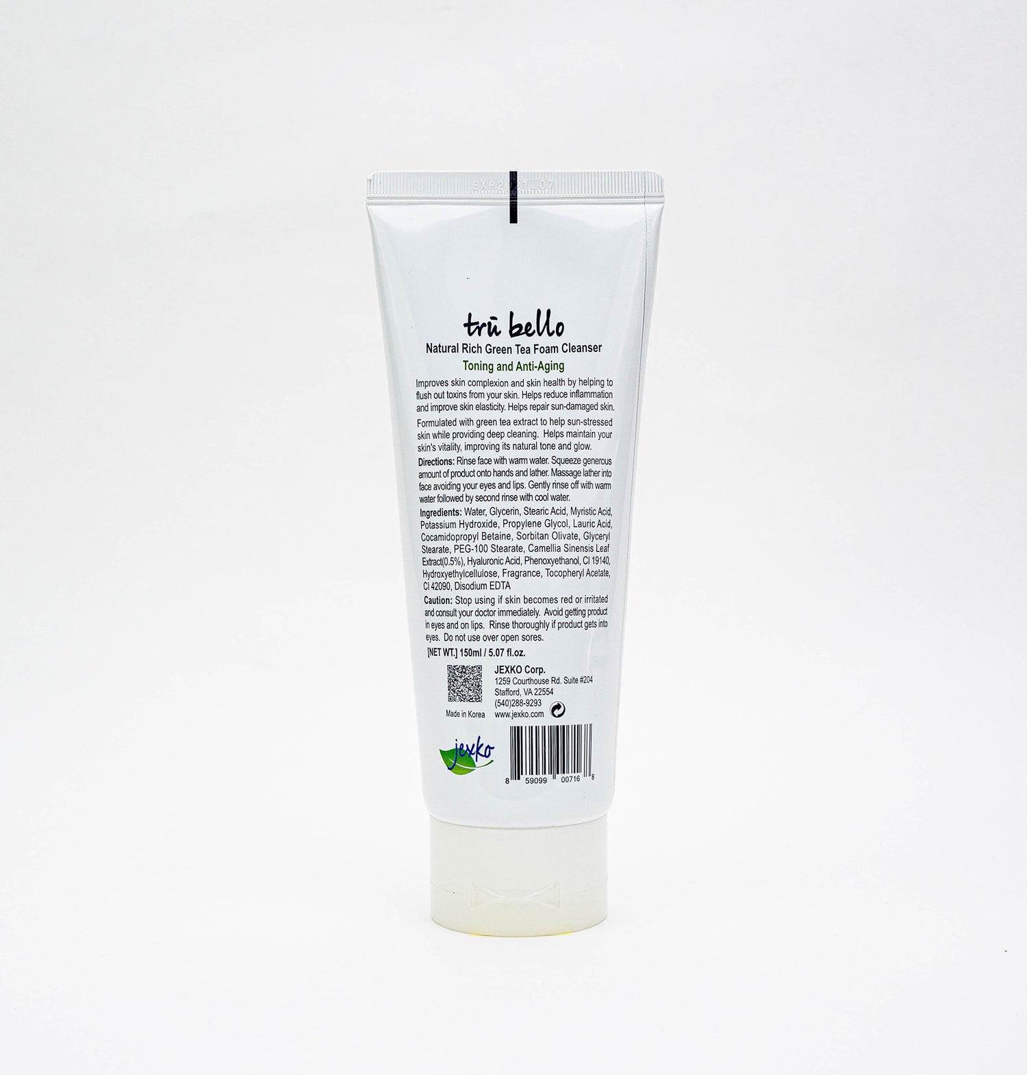 GREEN TEA Foam Cleanser