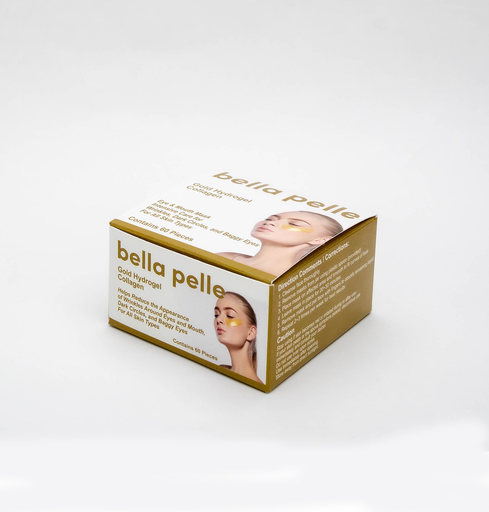 Gold Hydrogel Collagen Patches